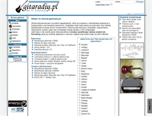 Tablet Screenshot of gitaradiy.pl